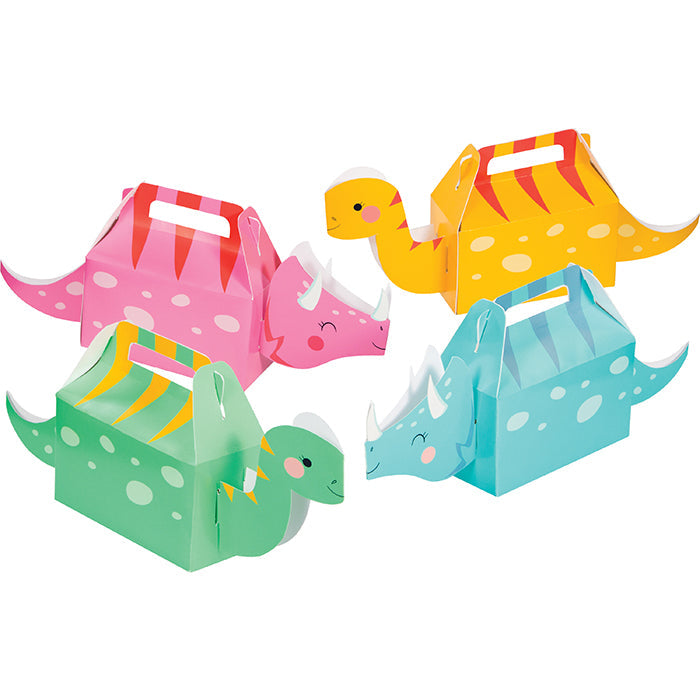 24ct Bulk Girl Dinosaur Treat Boxes by Creative Converting
