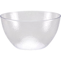 12ct Bulk Clear Pebble 60 oz Plastic Bowls