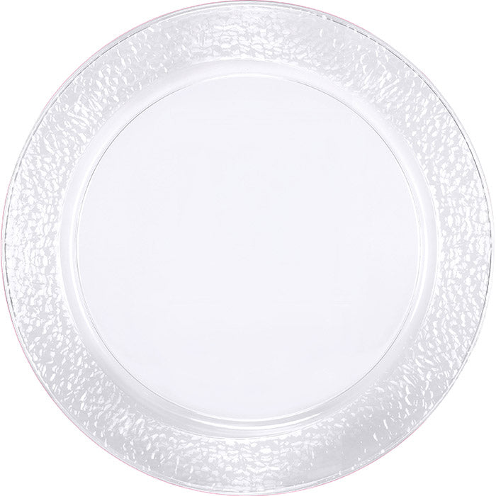 24ct Bulk Clear Pebble Plastic Trays