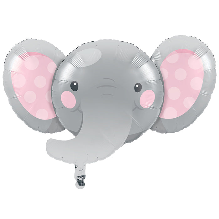 10ct Bulk Enchanting Elephants Girl Mylar Balloons by Creative Converting