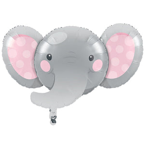 Enchanting Elephants Girl Metallic Balloon by Creative Converting