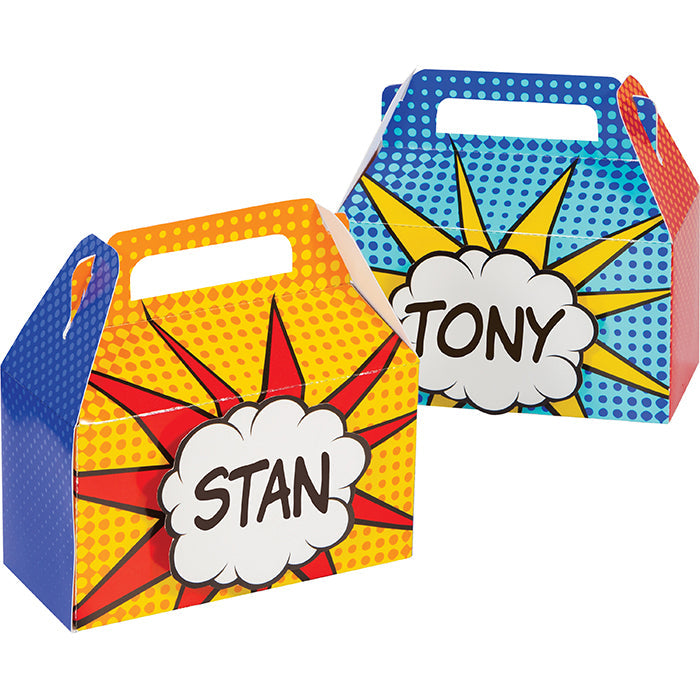 24ct Bulk Superhero Party Treat Boxes by Creative Converting