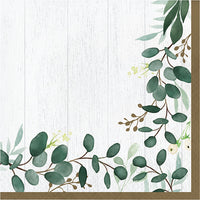 192ct Bulk Eucalyptus Luncheon Napkins