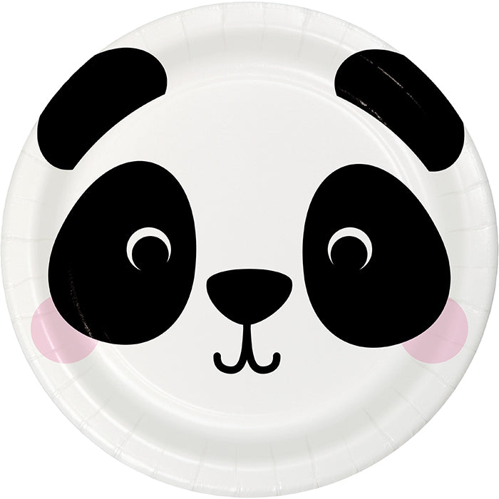 96ct Bulk Panda Dessert Plates by Creative Converting