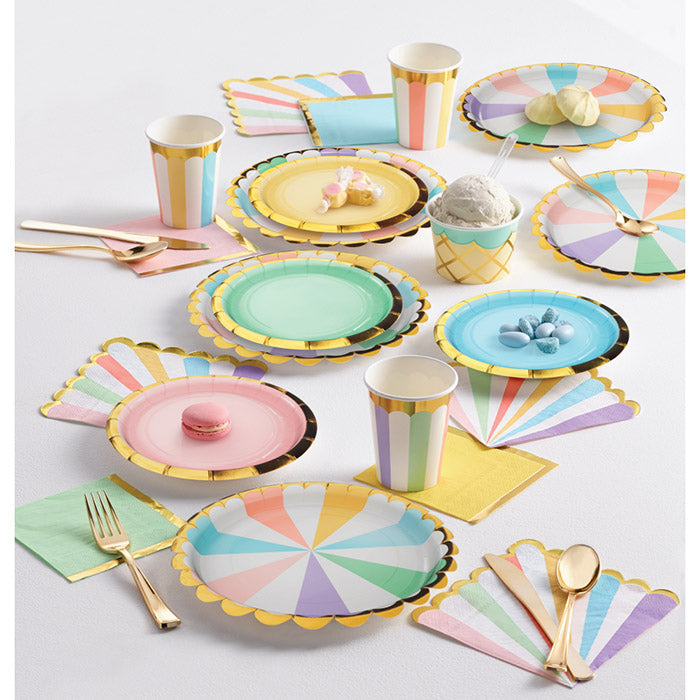 Pastel Celebrations Paper Table Cover