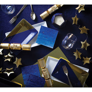6ct Bulk Gold Stars 14 oz Plastic Stemless Wine Glasses by Elise