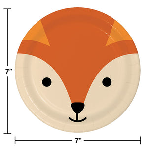96ct Bulk Fox Dessert Plates