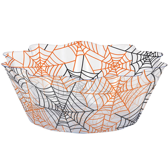 12ct Bulk Spiderwebs Fluted Bowls