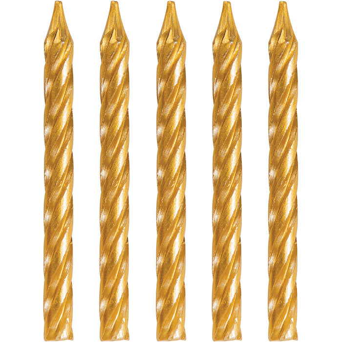 288ct Bulk Gold Birthday Candles
