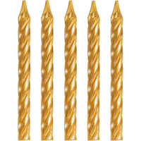 288ct Bulk Gold Birthday Candles