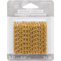 288ct Bulk Gold Birthday Candles