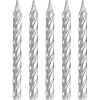 288ct Bulk Silver Birthday Candles