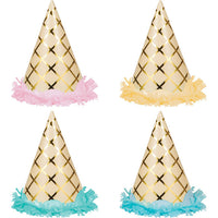 48ct Bulk Ice Cream Party Party Hats