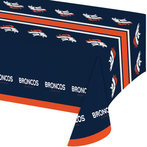 12ct Bulk Denver Broncos Table Covers
