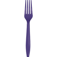 Bulk 288ct Purple Plastic Forks 