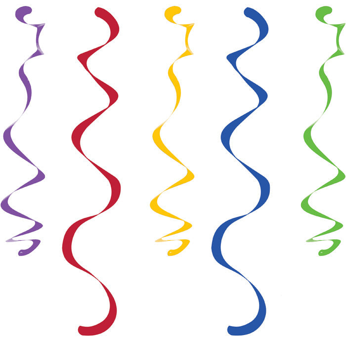 60ct Bulk Multicolor Dizzy Danglers by Creative Converting