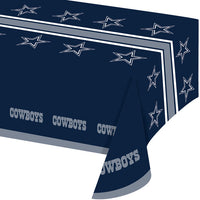 12ct Bulk Dallas Cowboys Table Covers