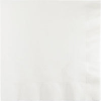Bulk 250ct White Dinner Napkins 3 Ply 