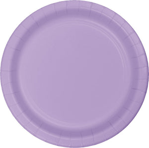 Bulk 240ct Luscious Lavender Sturdy Style 8.75 inch Dinner Plates 