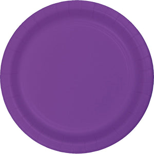 Amethyst Purple Paper Plates, 24 ct by Creative Converting
