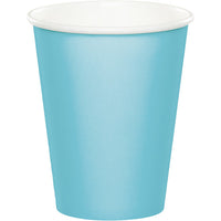 Bulk 240ct Pastel Blue 9 oz Hot & Cold Cups 