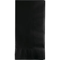 Bulk 600ct Black Velvet 2 Ply Dinner Napkins 
