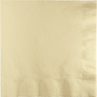 Bulk 250ct Ivory Dinner Napkins 3 Ply 