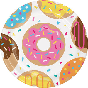 Donut Time Paper Plates, 8 ct by Creative Converting