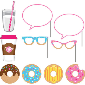 Donut Time Photo Booth Props, 10 ct by Creative Converting