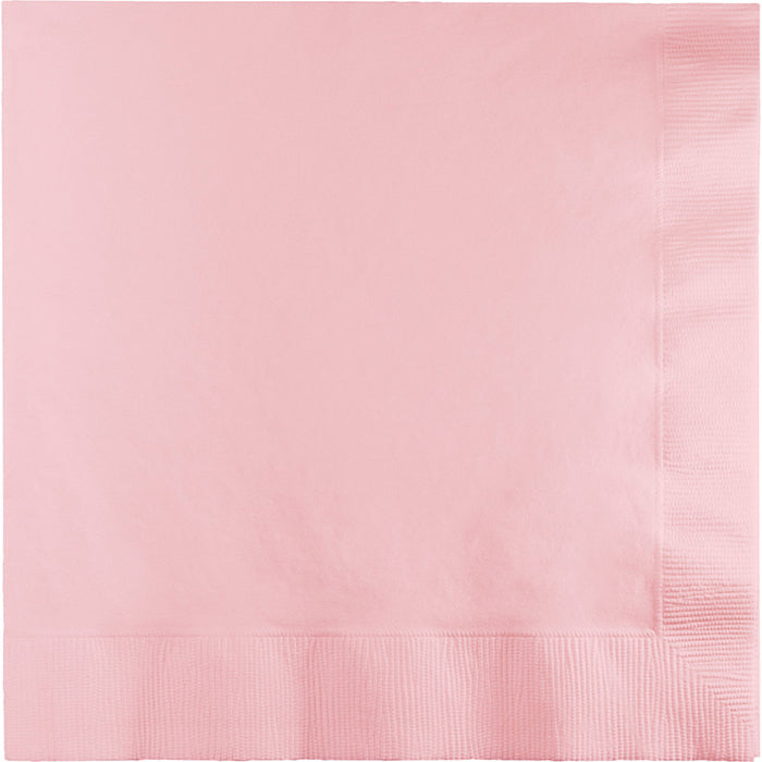 Bulk 250ct Classic Pink Dinner Napkins 3 Ply 
