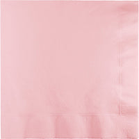 Bulk 250ct Classic Pink Dinner Napkins 3 Ply 