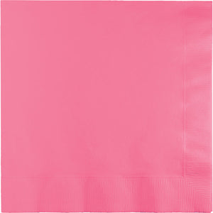 250ct Bulk Candy Pink Dinner Napkins 3 Ply by Creative Converting