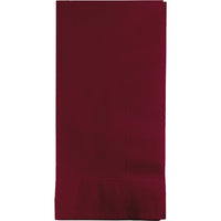 Bulk 600ct Burgundy 2 Ply Dinner Napkins 