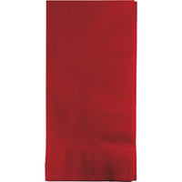 Bulk 600ct Classic Red 2 Ply Dinner Napkins 