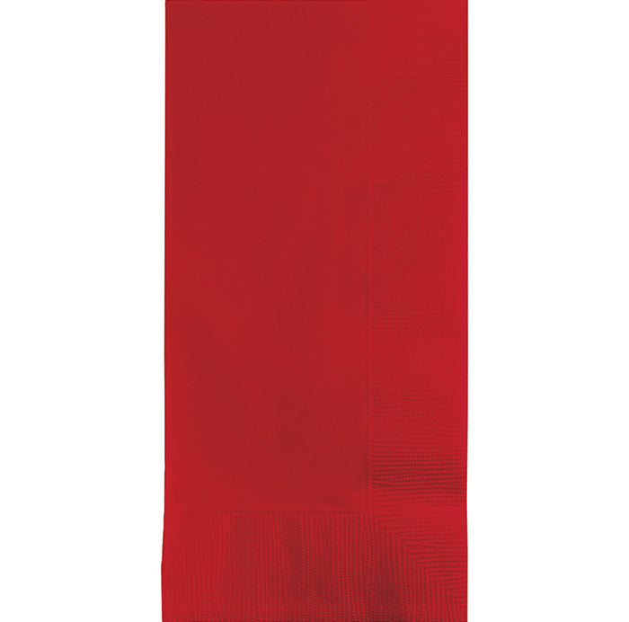 Bulk 600ct Classic Red 2 Ply Dinner Napkins 