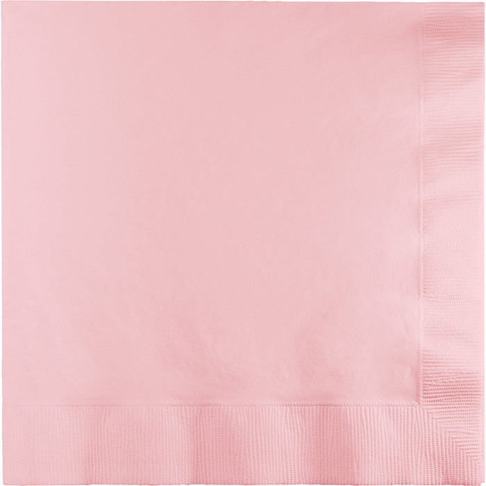 Bulk 500ct Classic Pink Luncheon Napkins 3 ply 