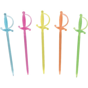 Neon Sword Picks, 36 ct by Creative Converting