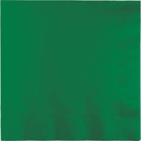 Bulk 250ct Emerald Green Dinner Napkins 3 Ply 