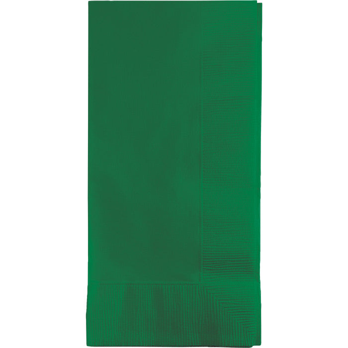 Bulk 600ct Emerald Green 2 Ply Dinner Napkins 