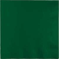 Bulk 250ct Hunter Green Dinner Napkins 3 Ply 