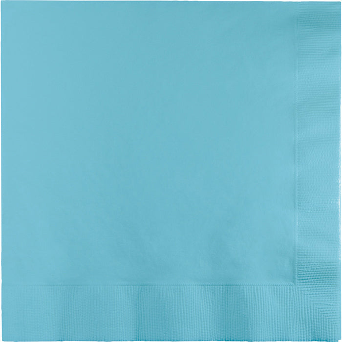 Bulk 250ct Pastel Blue Dinner Napkins 3 Ply 