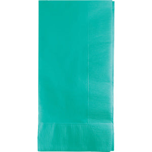 Teal Lagoon Dinner Napkins 2Ply 1/8Fld, 50 ct by Creative Converting
