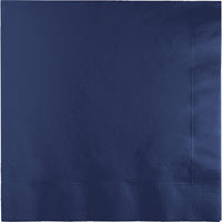 Bulk 250ct Navy Blue Dinner Napkins 3 Ply 