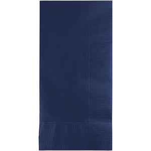 Navy Dinner Napkins 2Ply 1/8Fld, 100 ct by Creative Converting