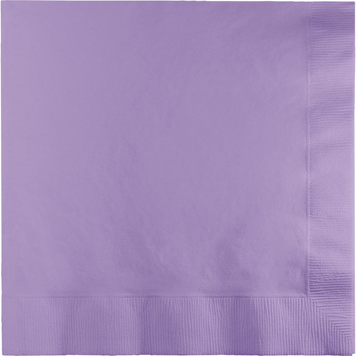 Bulk 250ct Luscious Lavender Dinner Napkins 3 Ply 