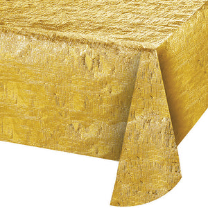 Bulk 12ct Gold Metallic Table Covers 