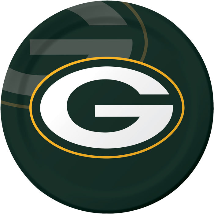 96ct Bulk Green Bay Packers Dinner Plates