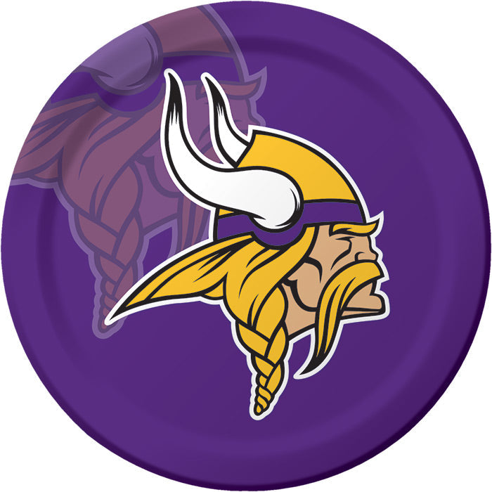 96ct Bulk Minnesota Vikings Dinner Plates