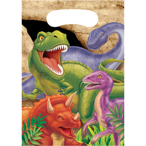 Dinosaur Favor Bags, 8 ct by Creative Converting