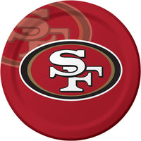 96ct Bulk San Francisco 49ers Dinner Plates